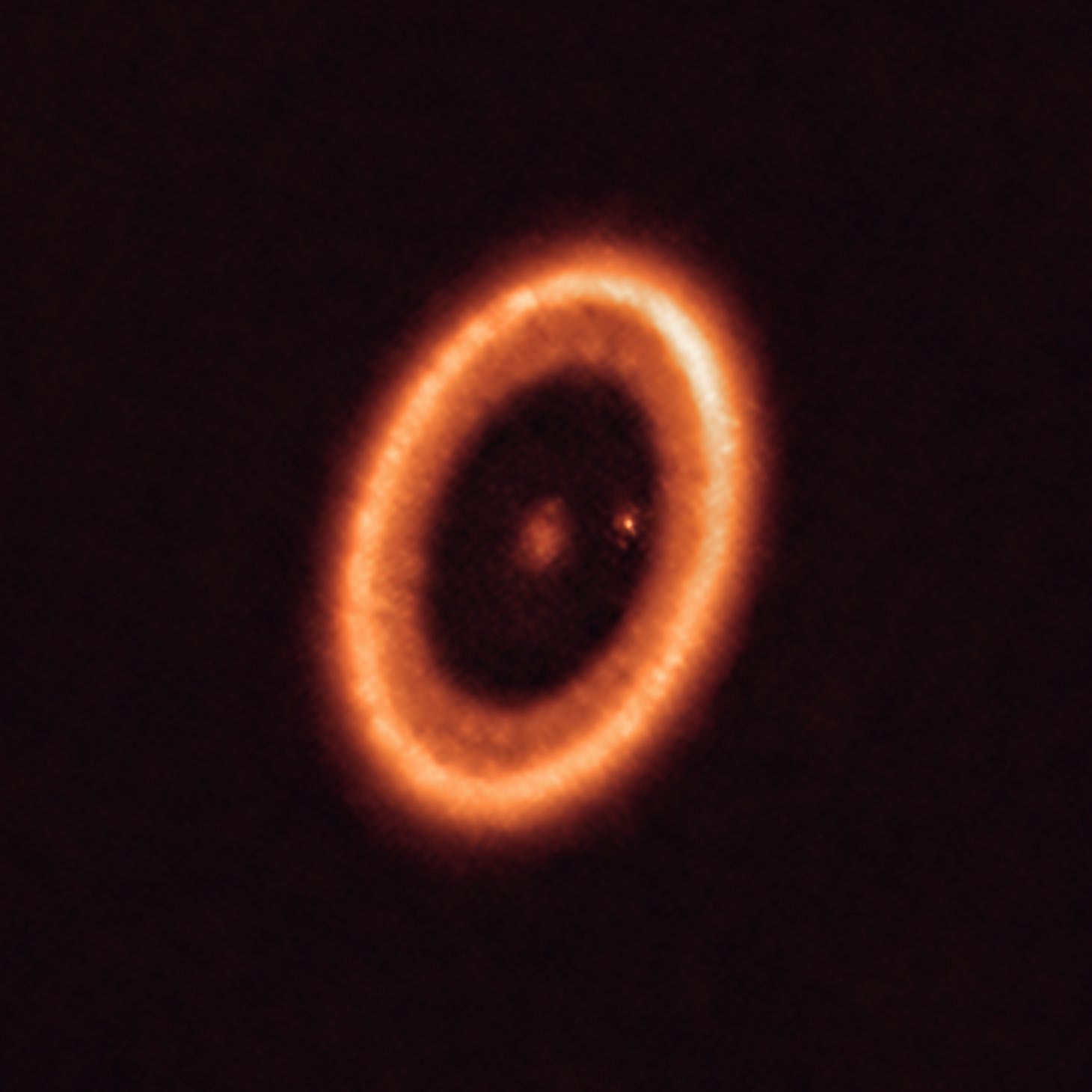 PDS 70 protoplanetary system taken by ALMA. © ALMA (ESO/NAOJ/NRAO)/Benisty et al.