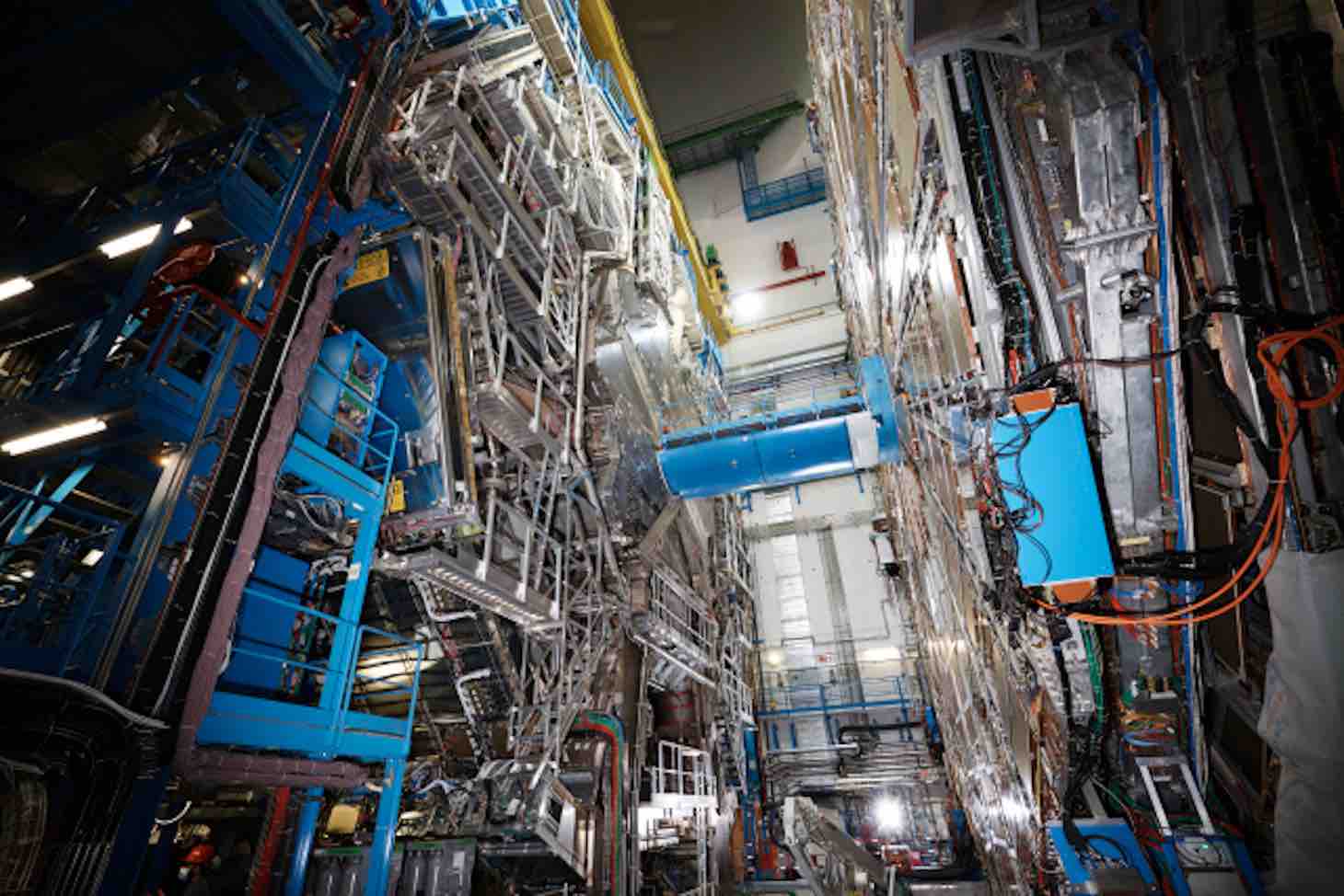 Upgrade du détecteur ATLAS au CERN. © CERN 2022