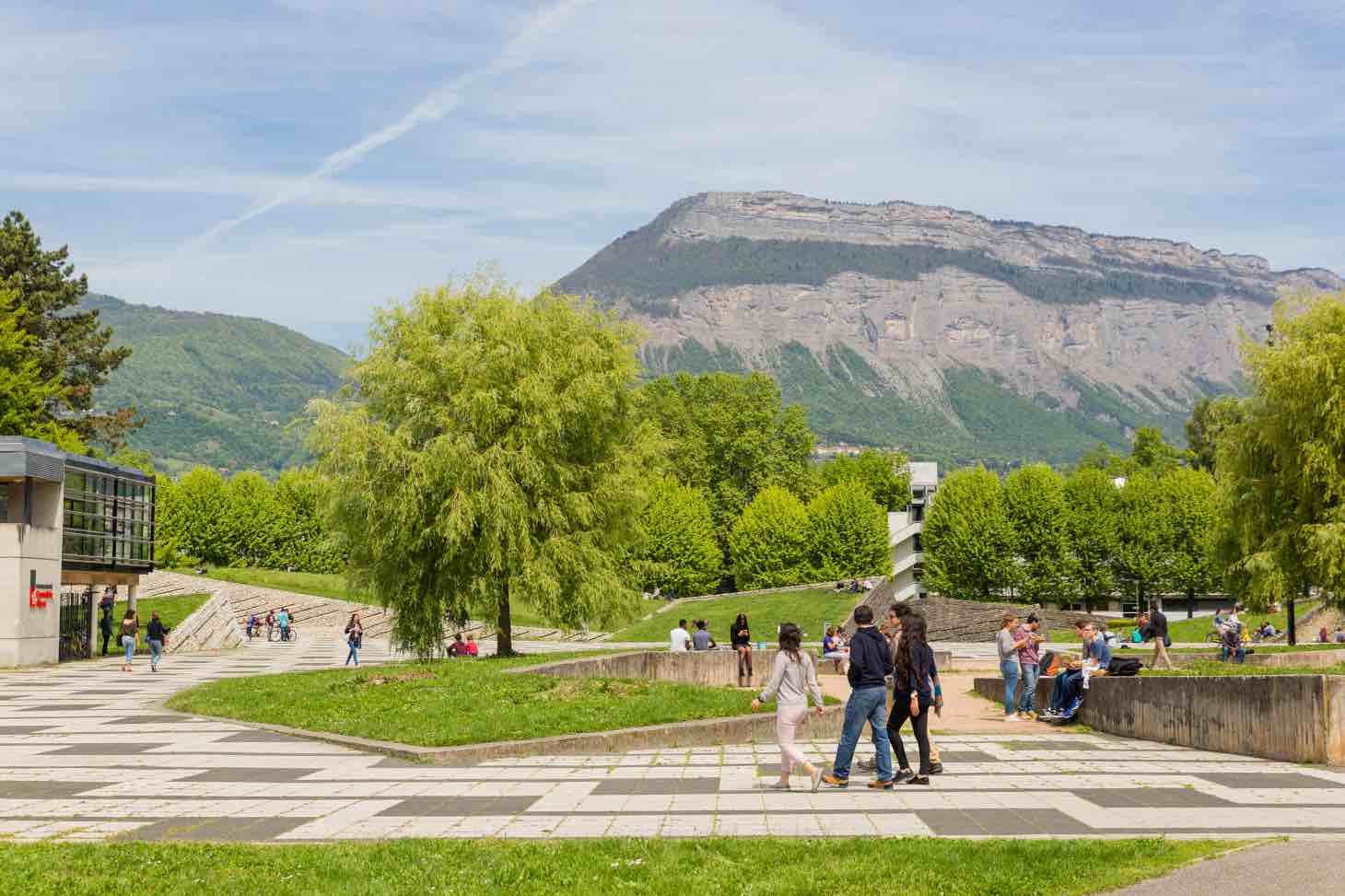 Campus Est, vue sur la Chartreuse. © Pierre Jayet, UGA